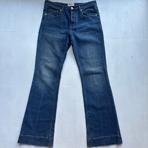 ZADIG&VOLTAIRE Vincente Flared Leg Mid Rise Stretch Denim Jeans - Picture 2 of 10